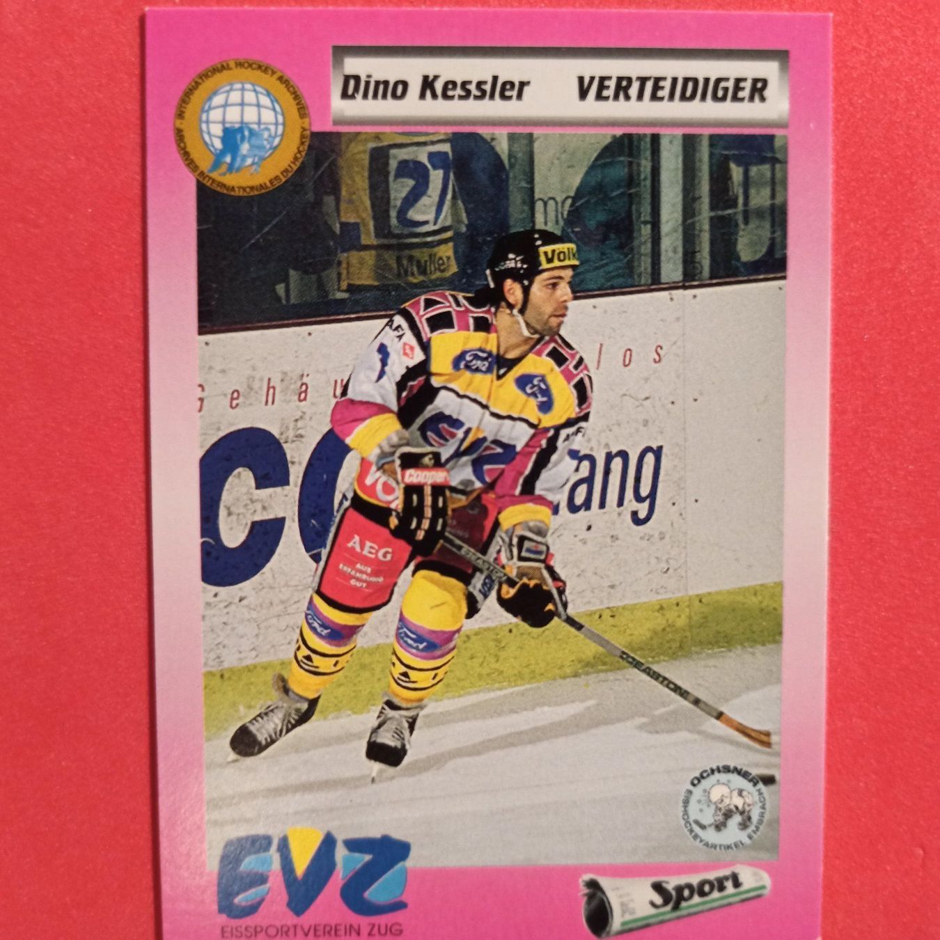 Sammelbilder & Trading cards: Dino Kessler - EVZ - 1993/94 – Gebraucht aus Dübendorf von kb86_MOVIE