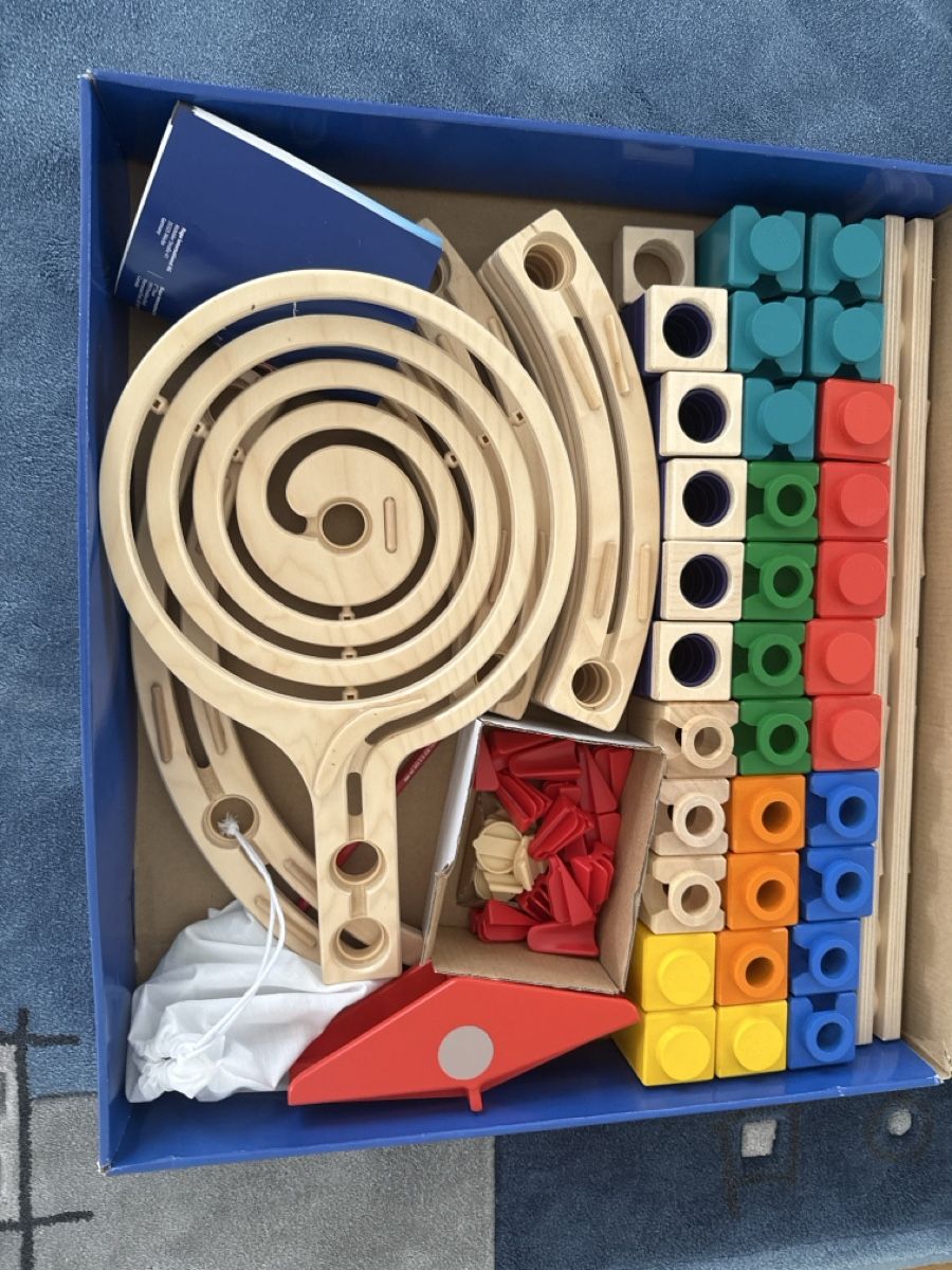 Hape Spielzeuge:  Murmelbahn (kugelbahn) mit Zubehör E6007 – Gebraucht aus Sonnental von Karikas 4