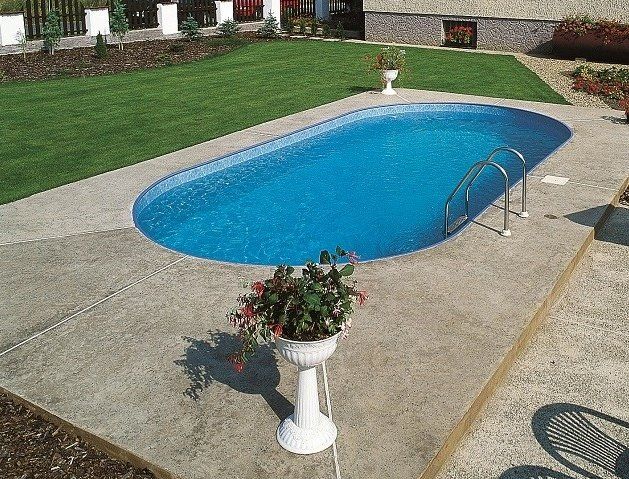 Piscine: Piscine Ovale Azuro Ibiza. – Nuovo e nell'imballaggio originale da Martigny venduto da ShowroomXL 3