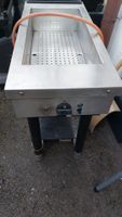 Gut erhaltenes grosses Bain Marie läuft mit Gas, ungetestet