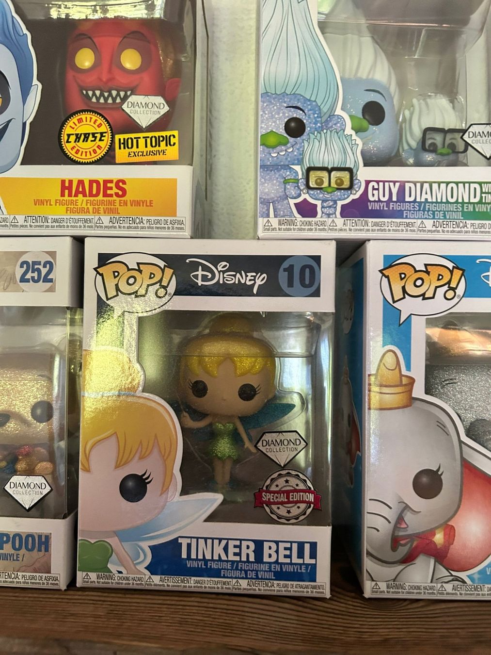 Funko Statuette: Funko Pop! Disney Tinker Bell Diamond Collection 52 – Nuovo e nell'imballaggio originale da Bubikon venduto da tan_5f6b