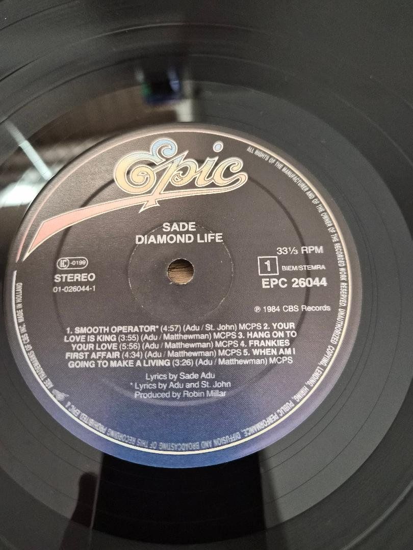 Dischi in vinile: Schallplatte / LP SADE "Diamond life" – Usato da Dielsdorf venduto da Haesi0 3