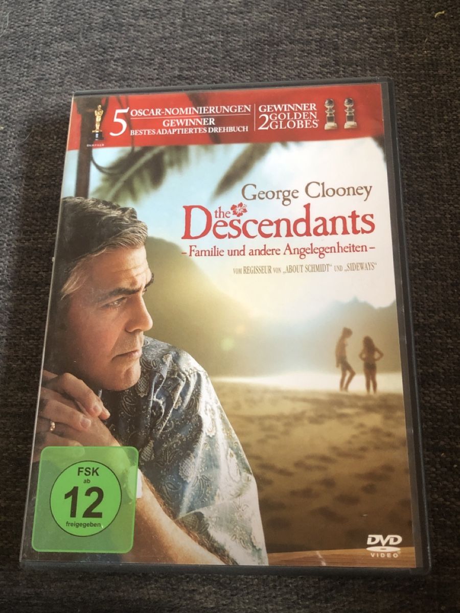 Tutti i DVDs: DVD, The Descendants – Usato da Balsthal venduto da Katzenfan99