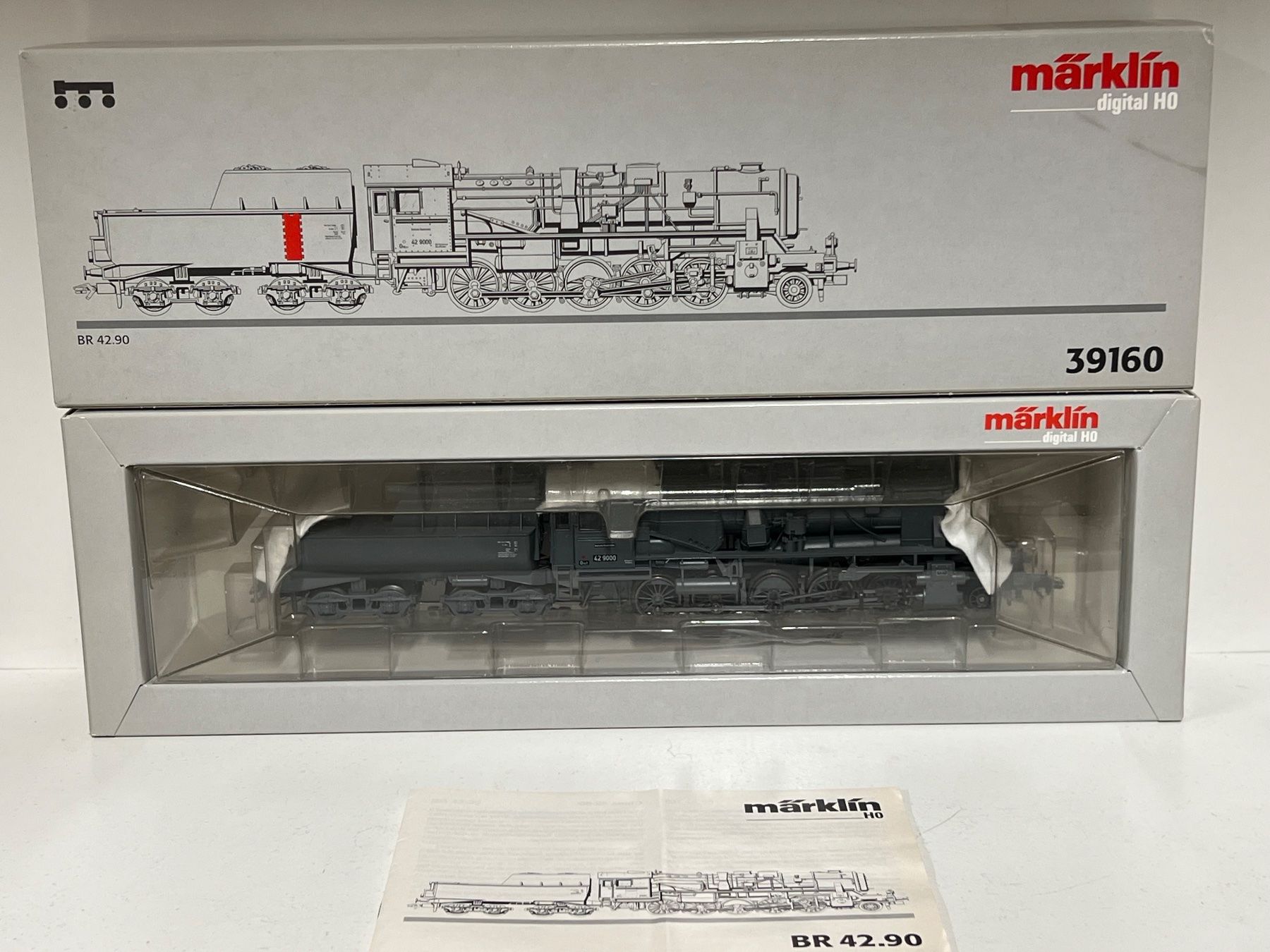 Märklin Modellini di ferrovie: Märklin 39160  BR 42.90  Digital – Nuovo (secondo la descrizione) da Neuenhof venduto da ludovicco 8
