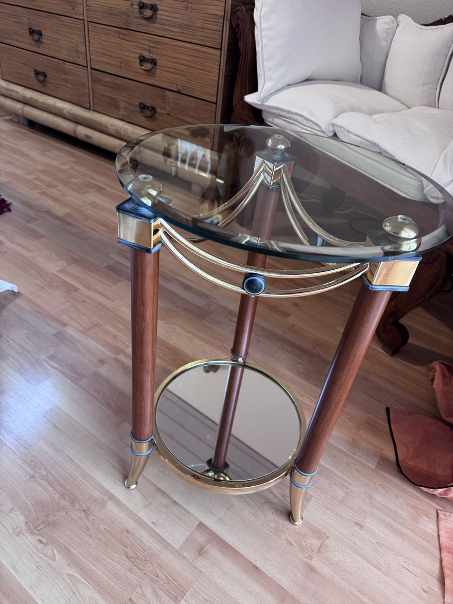 Tavoli: Tisch rund glas – Usato da Mühlau venduto da Anna0137 1
