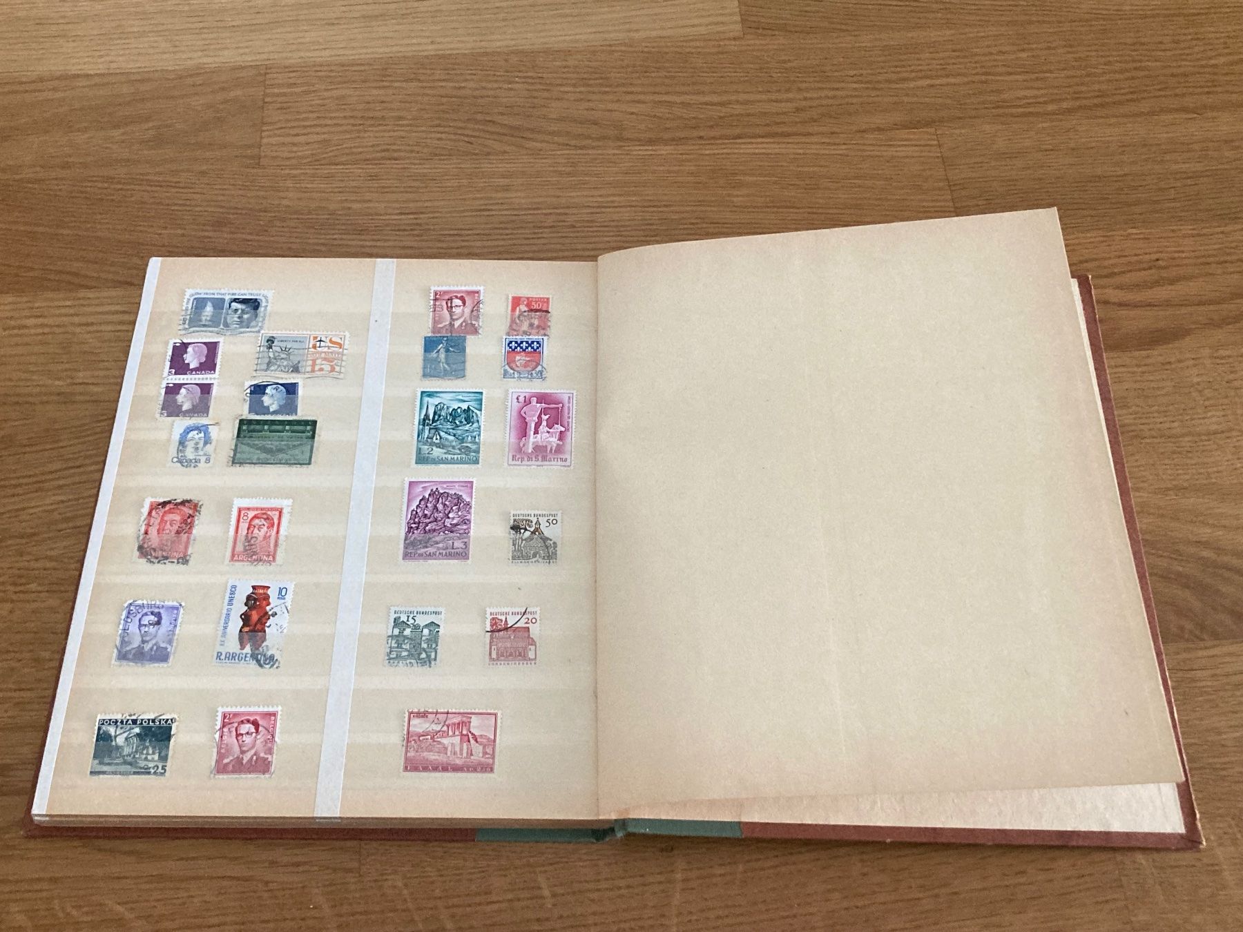 Alle Briefmarken: Ausland Briefmarken album – Gebraucht aus Riehen von vernizi 9