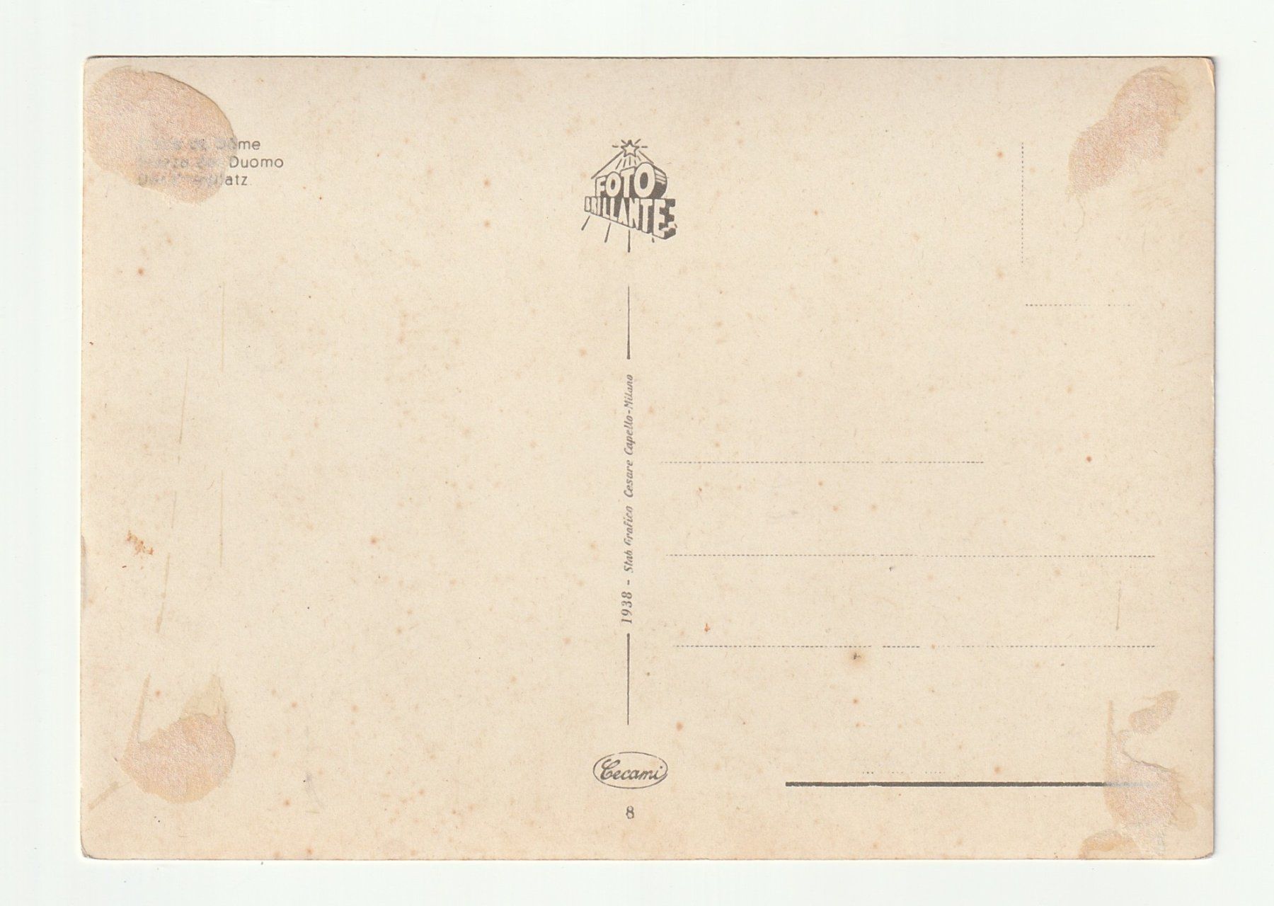 Cartoline postali: Ansichtskarte Siracusa Piazza Duomo 1938 – Nuovo (secondo la descrizione) da St. Gallen venduto da Ricardo_Deals 1