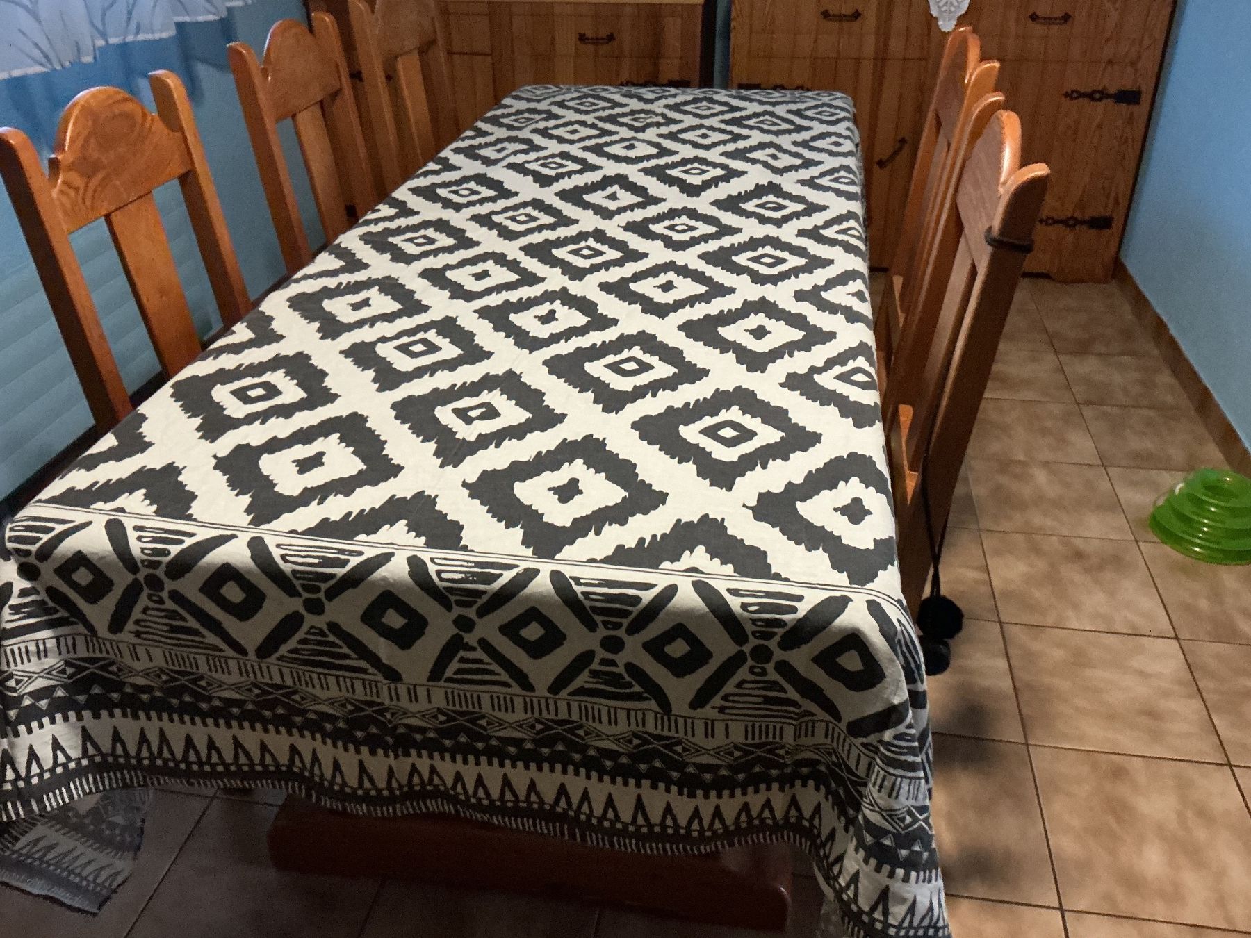Altra biancheria da tavola: Très grande nappe de table - 100 % coton – Usato da Le Lignon venduto da Gwen77 5