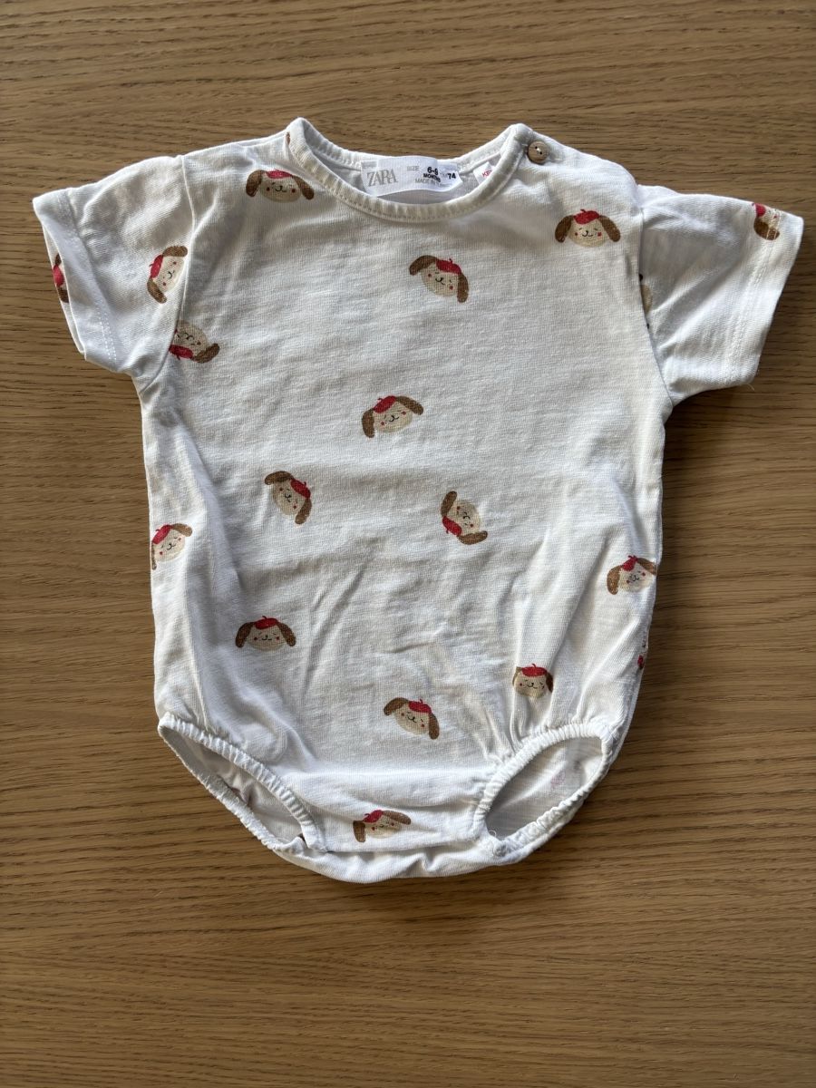 Zara Camicie, Top & T-shirt: Short sleeve baby body 74 cm – Usato da Villard-sur-Chamby venduto da kamila_1024