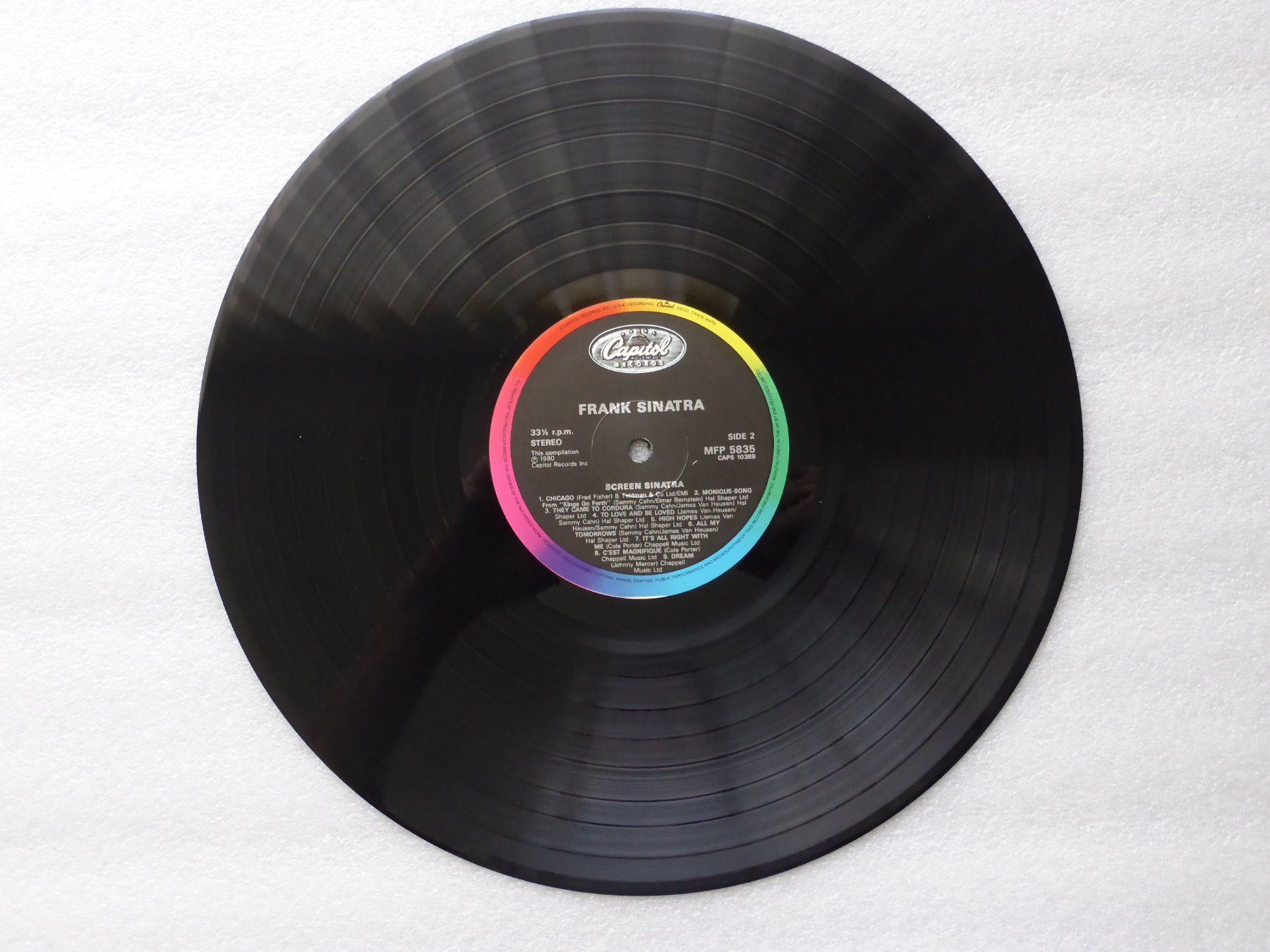 Dischi in vinile: VINYL  LP   FRANK SINATRA – Usato da Küssnacht am Rigi venduto da Sunnestrahl 2
