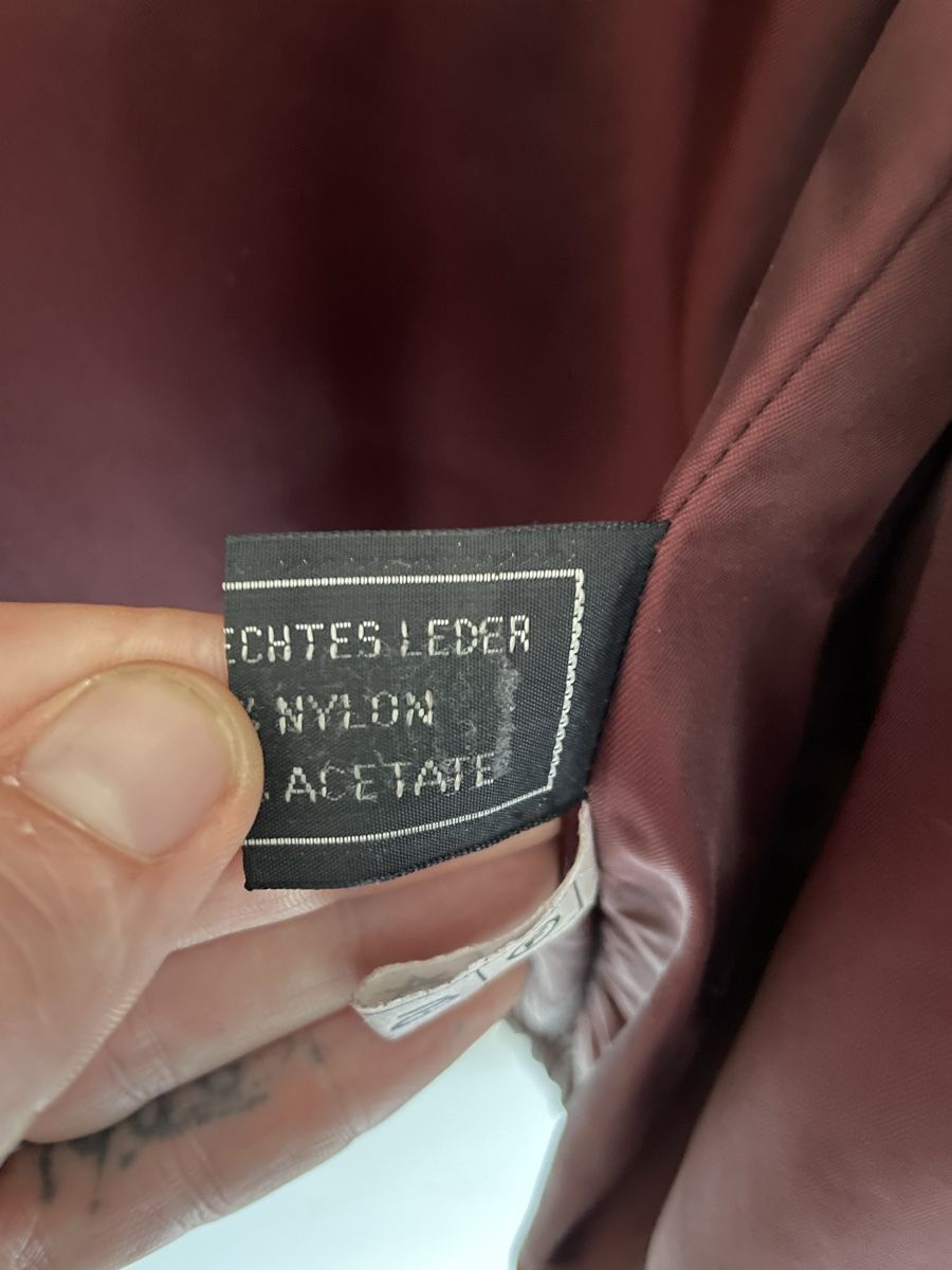 Giacche: Vintage Lederjacke gefüttert – Usato da Gümligen venduto da BazaarBazaar 2