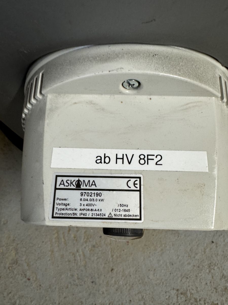 Sanitari: Boiler mit elektro satz – Usato da Amriswil venduto da MuMeJaEl 3