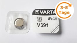 Knopfzelle V391/SR55, Silber-Oxid, Varta