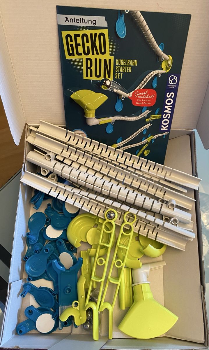 Kosmos Spielzeuge: Kugelbahn Kosmos Gecko Run Starter Set  – Gebraucht aus Bern von Mondol 4