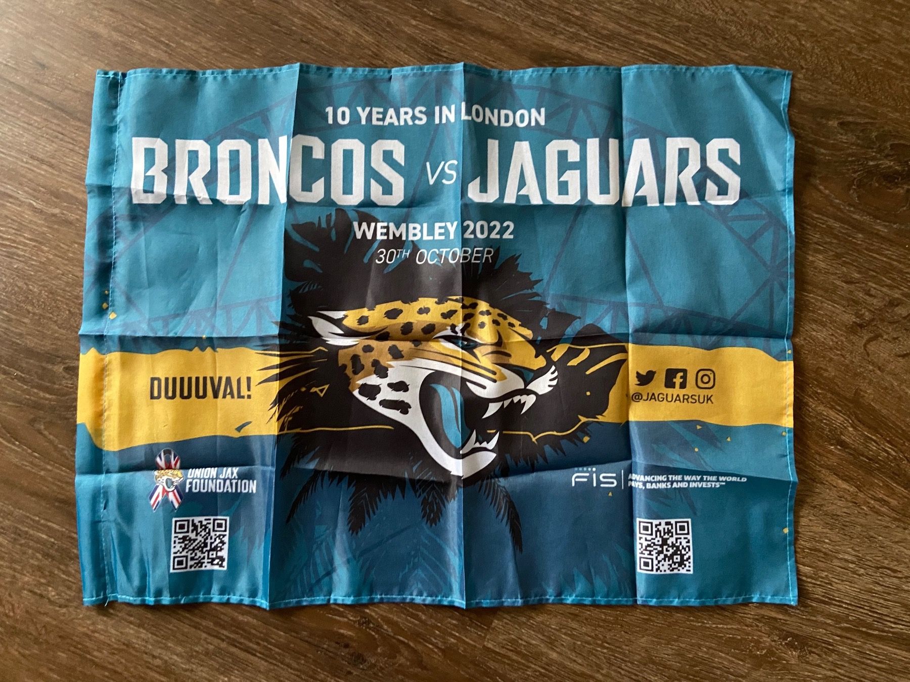 Bandiere: Jacksonville Jaguars Fahne – Usato da Muttenz venduto da bargain_hunter