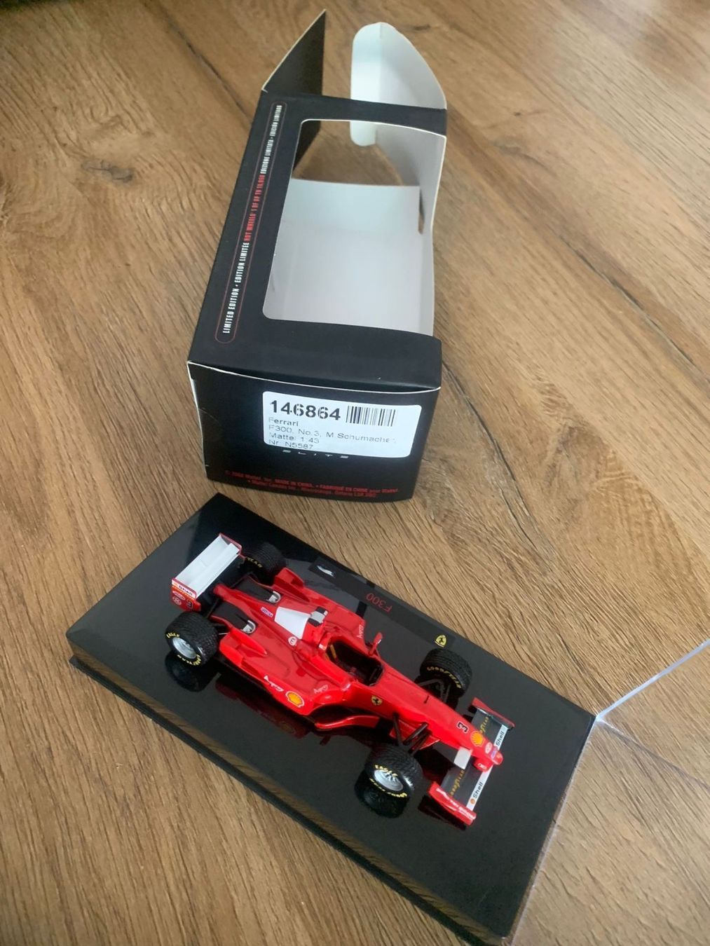 Ferrari Modellini d'auto: 1/43e Ferrari F300 de 1998 – Nuovo e nell'imballaggio originale da Châtelaine venduto da yves017