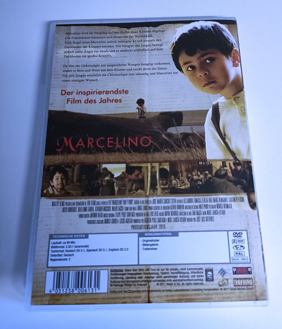 Tutti i DVDs: Marcelino von Gutierrez, Jose Luis | DVD – Usato da Köniz venduto da Movieportal007 1