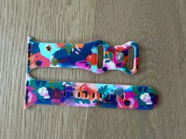 Armband für Apple Watch 40mm Blumen neu