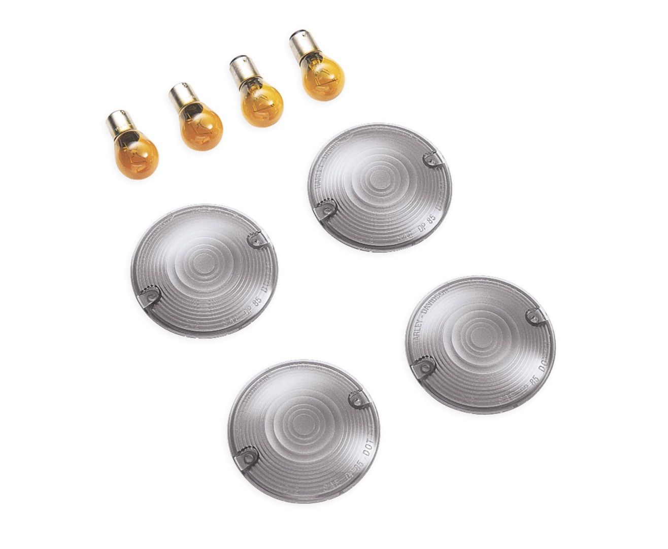 Harley-Davidson Alle Motorradersatzteile: 69308-02 Harley-Davidson Blinker mit flachem Glas – Neu und originalverpackt aus Ostermundigen von jas_9j7d