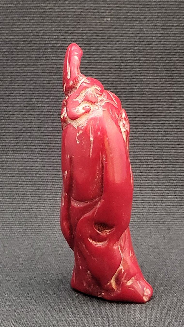 Statuette: Korallen-Schnitzerei BUDDHA – Usato da Basel venduto da spinne02 2