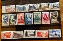 FRANCE timbres neufs ** ~1946-47