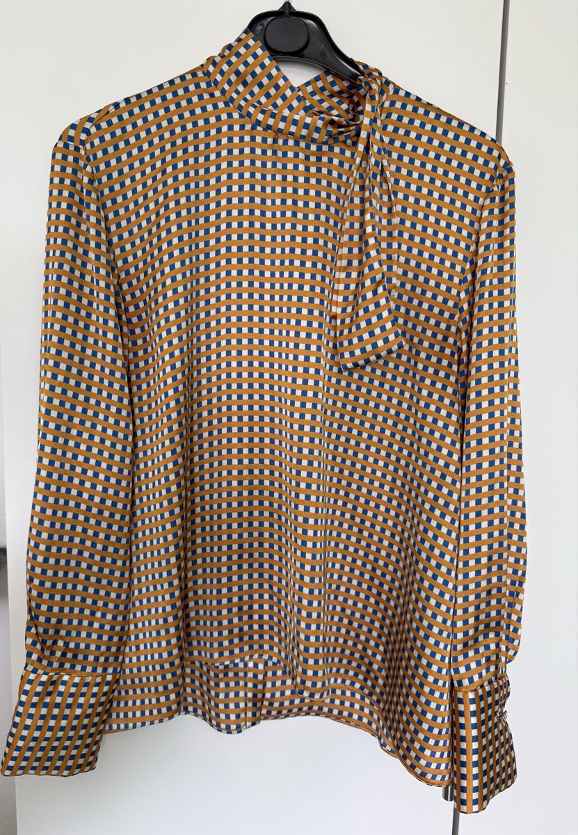 Zara Camicette: Edle Zara-Damen Bluse kariert, Grösse L – Usato da Olten venduto da smashbox