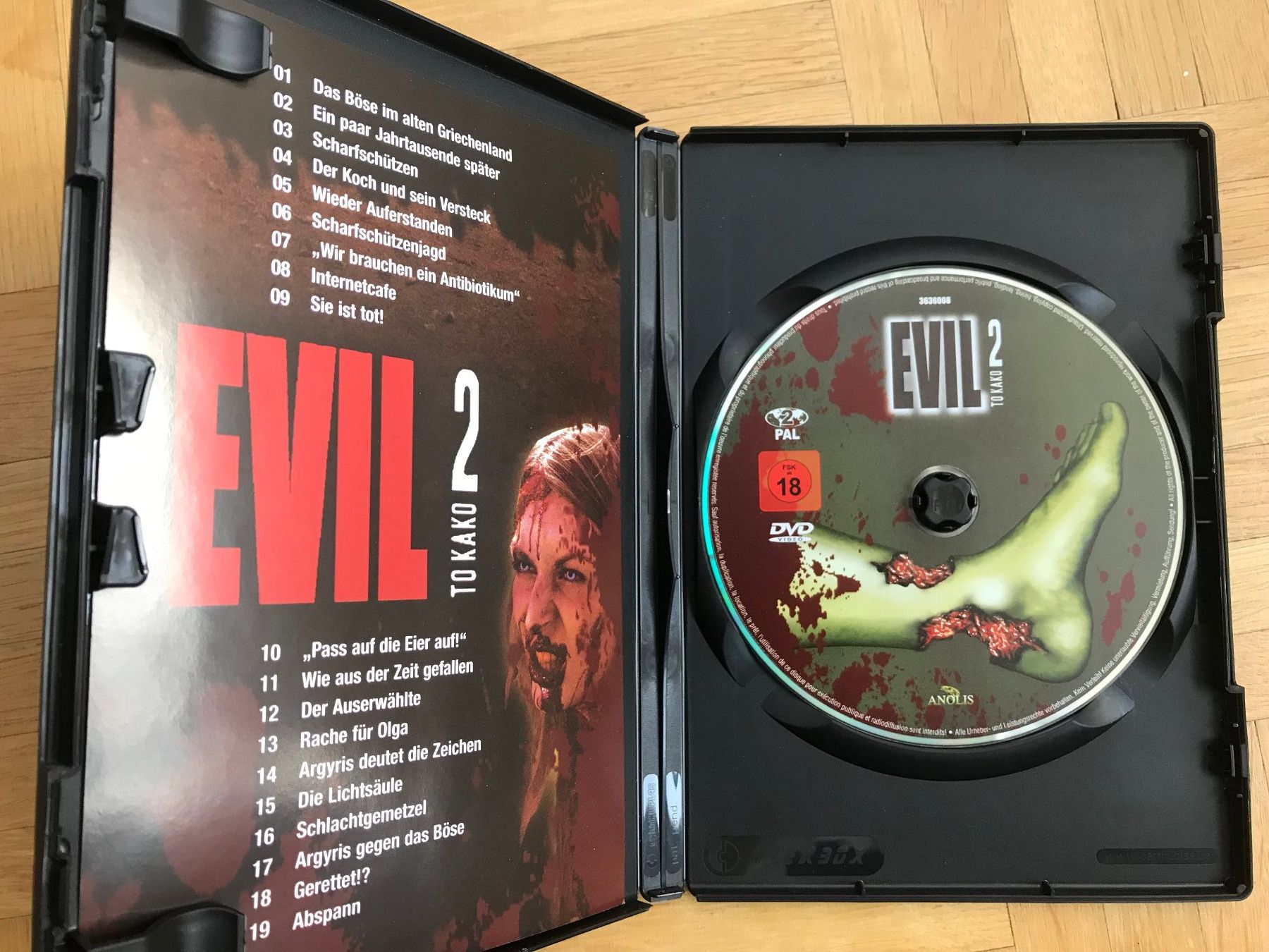 Tutti i DVDs: Evil 2 - To Kako - DVD – Usato da Zürich venduto da Malcom 1