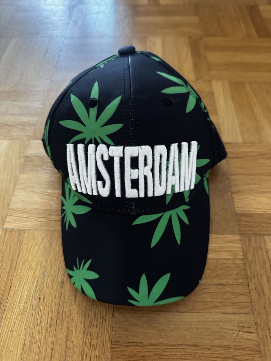 Copricapi, berretti & cappellini: Amsterdam Souvenir Cap - Cannabis Leaf, Marijuana – Nuovo (secondo la descrizione) da Zürich venduto da forestF4iry