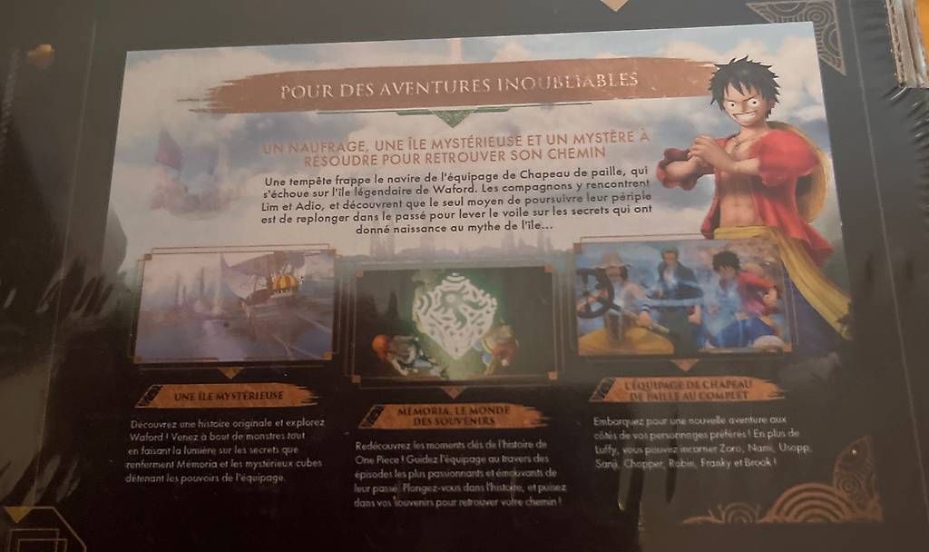 Jeux: Coffret collection one piece ODYSSEY sur PS5 – D'occasion à Lausanne par Aliasneo 2