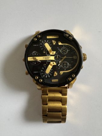 Diesel Uhr, Gold, Herrenuhr, Top Zustand, Neuwertig