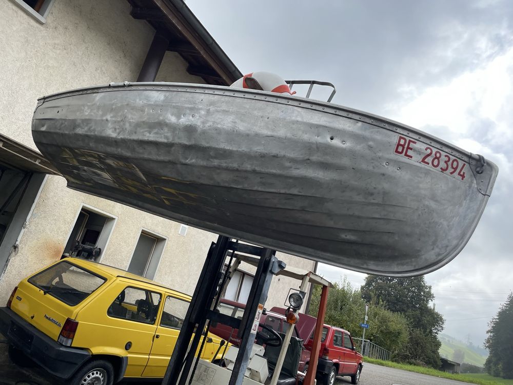 Spiboot altes Ruderboot Fischerboot Schiff Alu Boot (Gebraucht) in ...