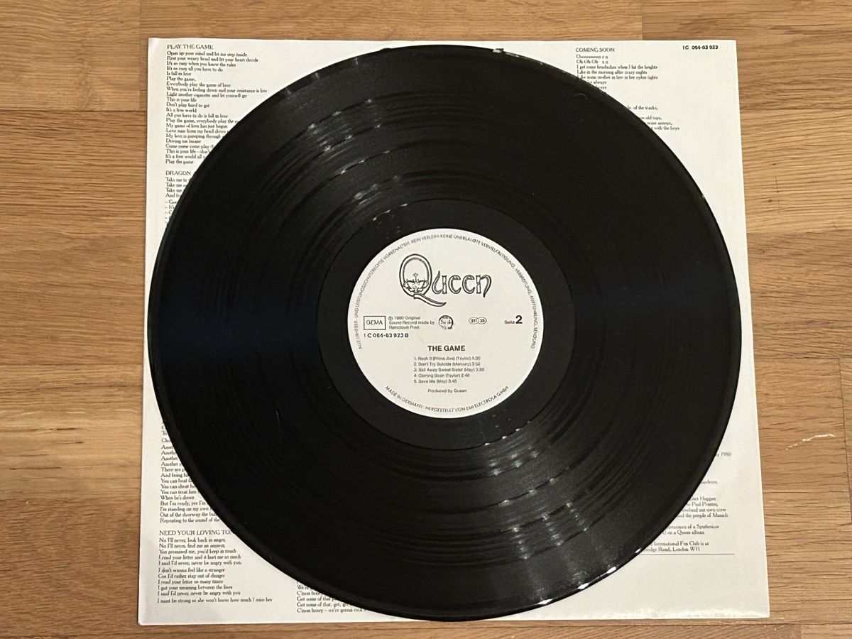 Dischi in vinile: Queen. 1980. The Game – Usato da Faulensee venduto da Mizuno06 5