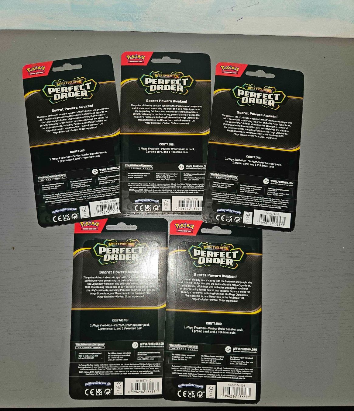 Pokémon Carte collezionabili: POKEMON - PERFECT ORDER English x5 – Nuovo e nell'imballaggio originale da Peseux venduto da Macanut 1
