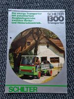 Original Prospekt Schilter 1300 Transporter