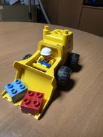 LEGO DuploRadlader gelb mit Figuren und Steinen