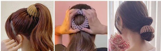 Accessori per capelli: NEUER moderner Haarschmuck beige - 222513 – Nuovo (secondo la descrizione) da Küssnacht am Rigi venduto da Good4Deckeli 6