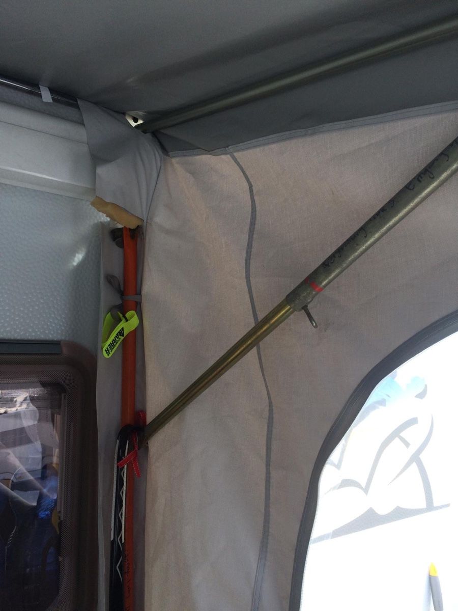 Vorzelte & Markisen: Vorzelt Cortina II  DWT grau 250 x 200 – Gebraucht aus Basel von  5