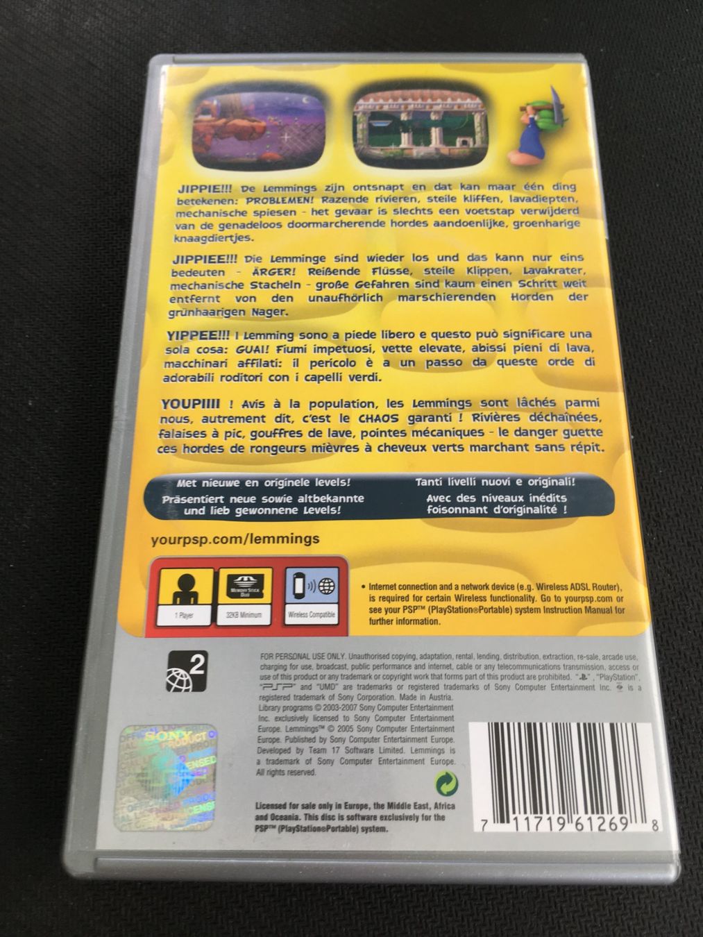Sony Jeux: Lemmings - PSP – D'occasion à St.Gallen par Punktchen01 1