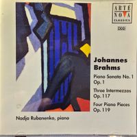 Johannes Brahms, Nadja Rubaneko - Piano Sonata No. 1...