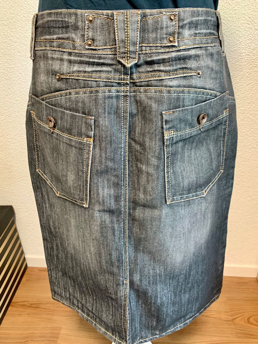 Röcke: Jeans Jupe grau blau Neu 38 – Neu (gemäss Beschreibung) aus Zeihen von cindyscad 1