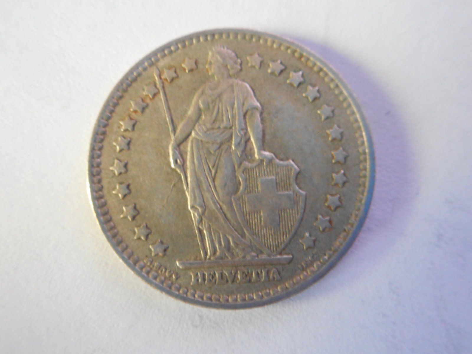 Alle Münzen: 1 Fr. 1957 silber – Gebraucht aus Kriegstetten von pizlad2010 1