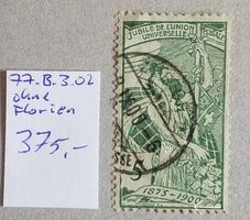 1496) UPU 77B.3.02 Abart ohne Florian Kt 375