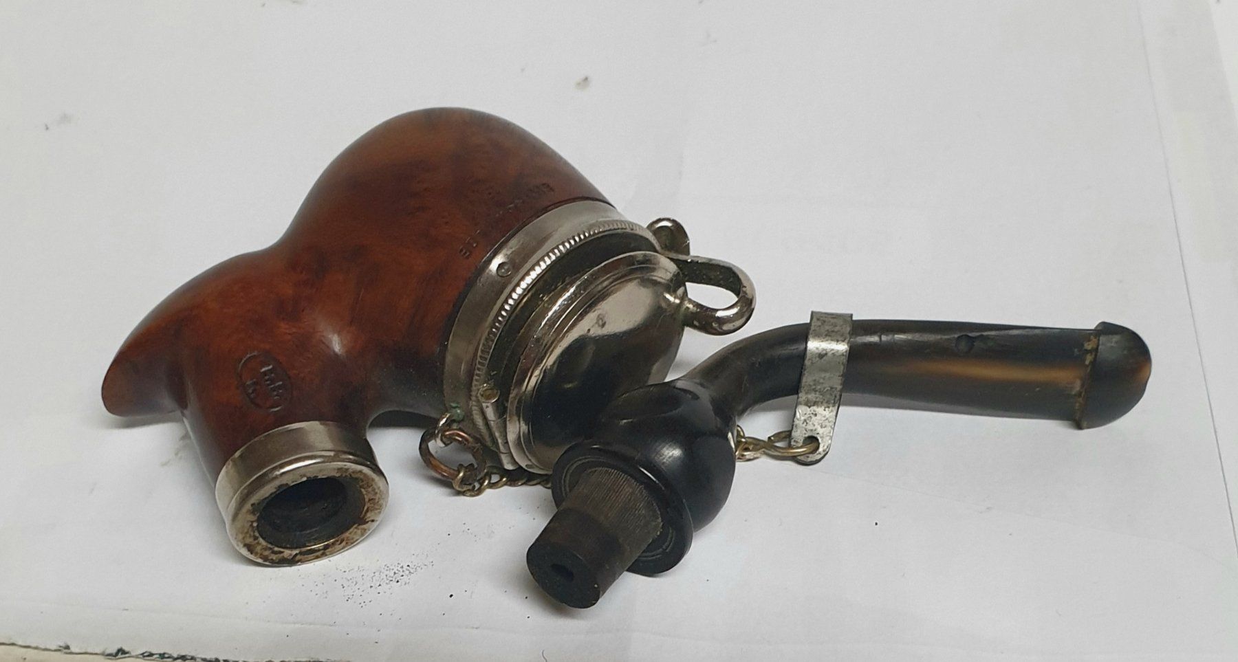 Pipes & Accessoires: Alte berauchte Schweizer Tabakpfeife Bauernpfeife – D'occasion à Tüscherz-Alfermée par Newpad 8