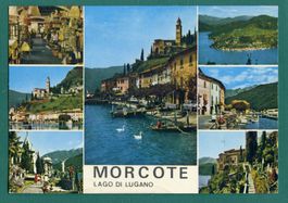 Morcote am Lago di Lugano, 7 Ansichten, 1985, gelaufen
