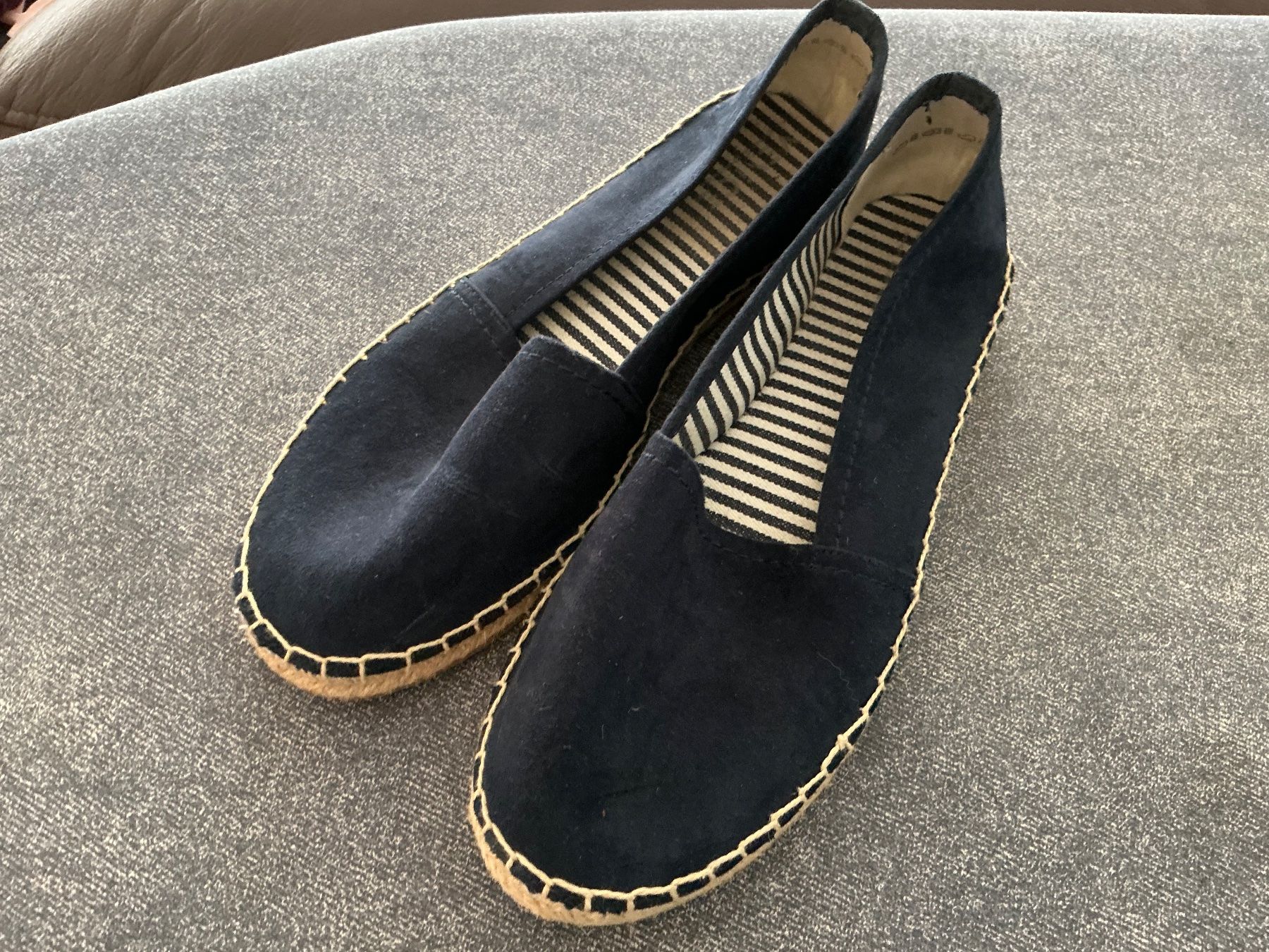 Scarpe da donna: Sommerliche Espadrilles, dunkelblau, Grösse 40 – Usato da Würenlos venduto da Tina48 2