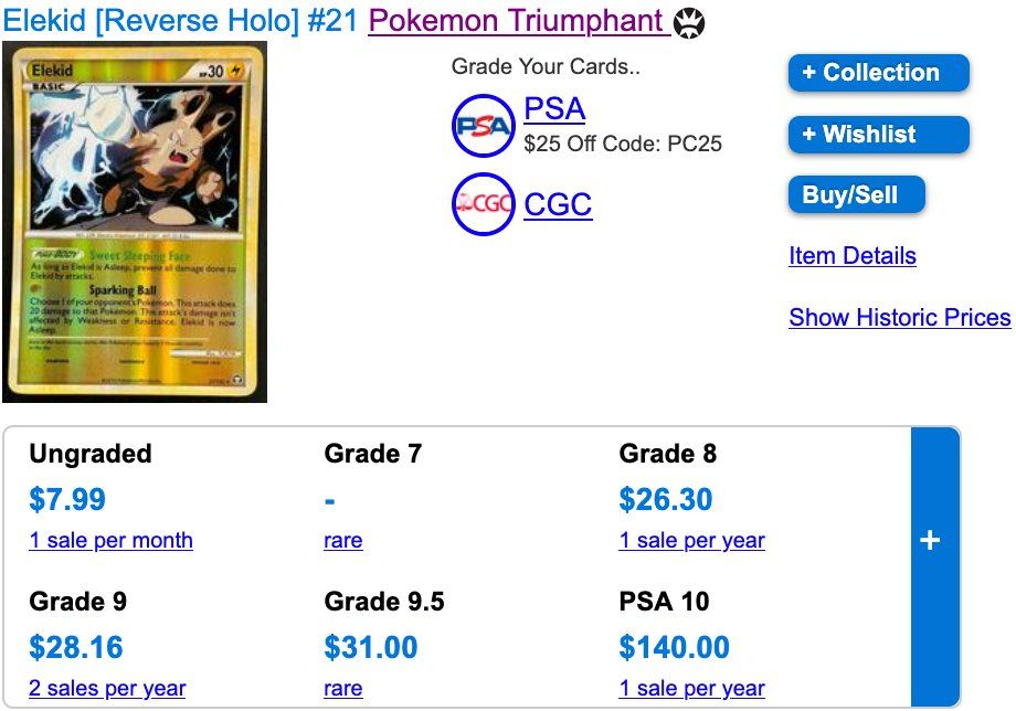 Pokémon Carte collezionabili: Elevoltek, Elektek & Elekid Reverse Holo / 20, 33 & 21 – Usato da Zürich venduto da PEACECOCOON 4