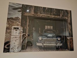 Wandbild Glas