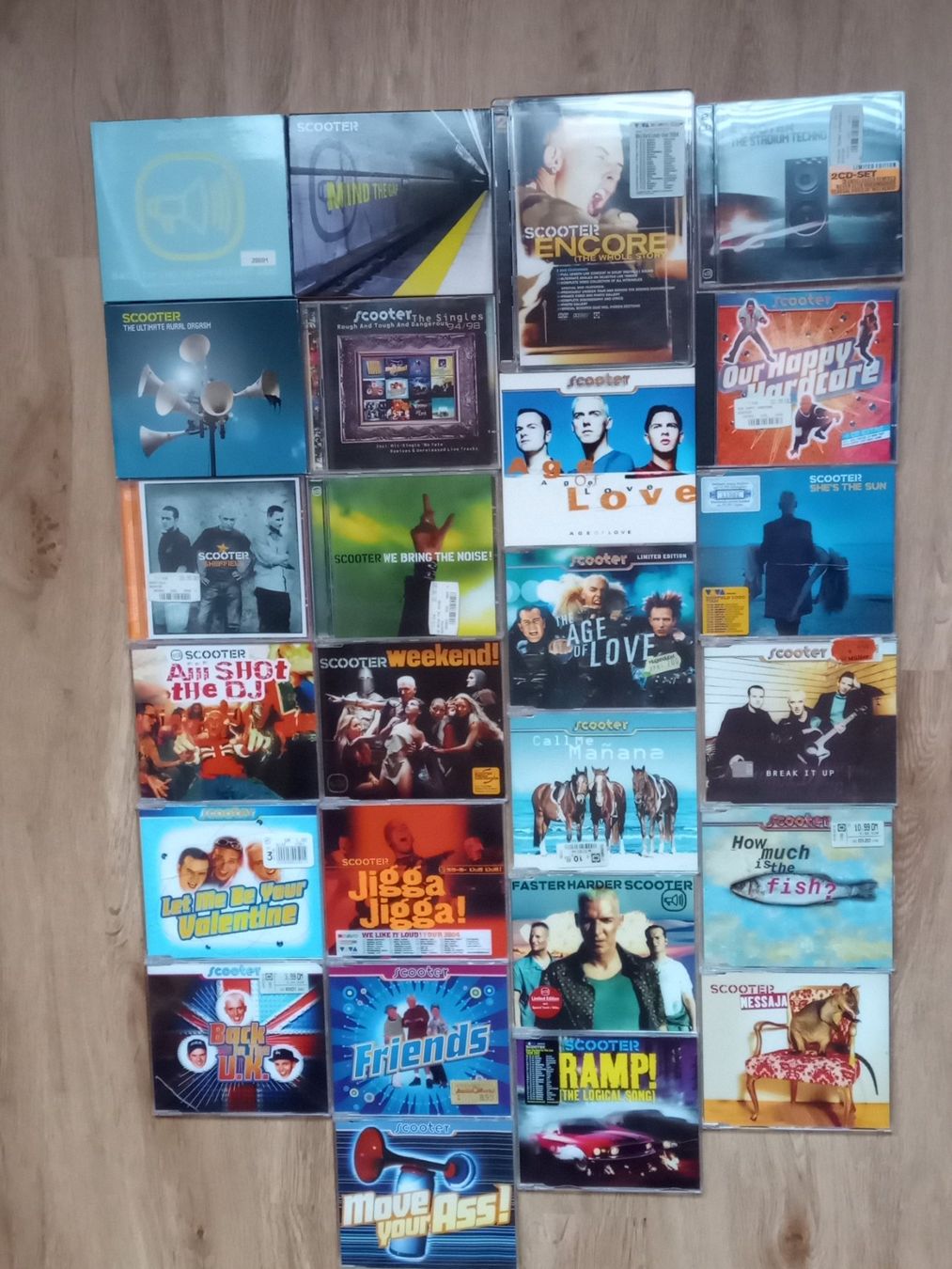 CD: SCOOTER - Sammlung - 24 CDs und 2 DVDs – Usato da Spiez venduto da egonolsen