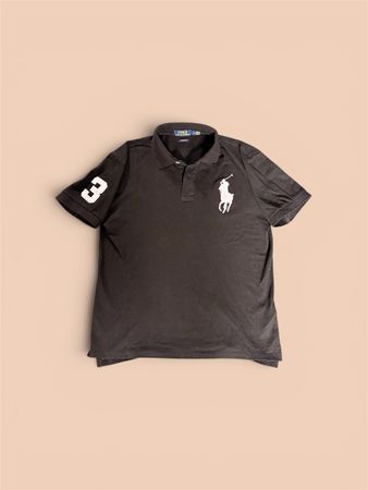 Ralph Lauren Polo Shirt - Men's Size Large - Black