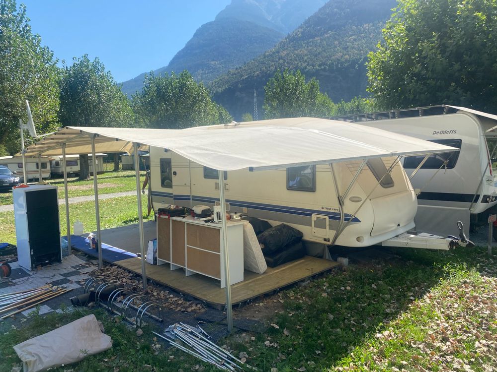 FFDL Sonnensegel Wasserdicht 2x5 M – UV-Schutz 95%, Mit Befestigungsseilen Aus Oxford-Stoff Für Terrasse & Garten